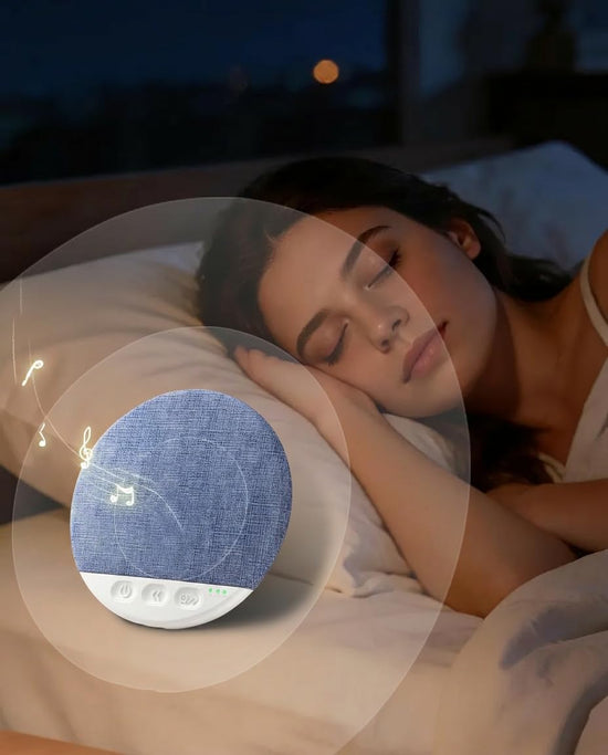 ZylYve Under Pillow Speaker for Sleeping, Bluetooth Sleep Speaker with White Noise Machine and Timer, Headphone-Free Mini Sound Speaker for Side Sleepers (Blue)