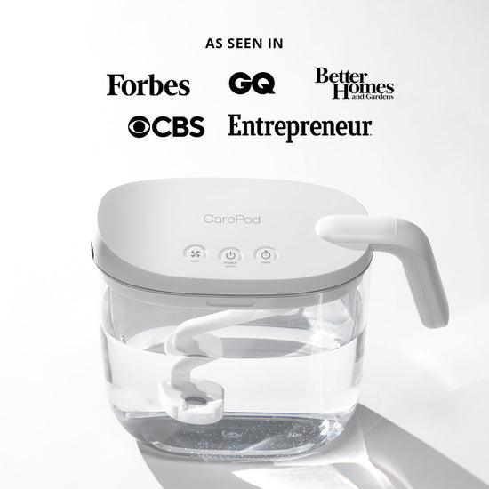 Carepod Mini humidifier — ultrasonic cool mist with easy clean design and auto shut-off