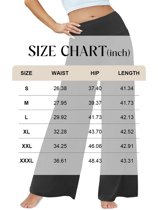 Arolina women's palazzo pants - stretchy wide leg design with high waist