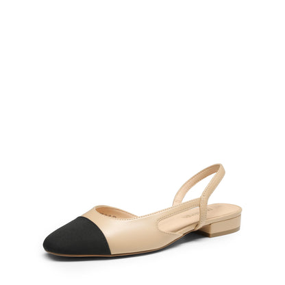 Slingback ballet flats - Comfortable low heel dress shoes for women by Dream Pairs