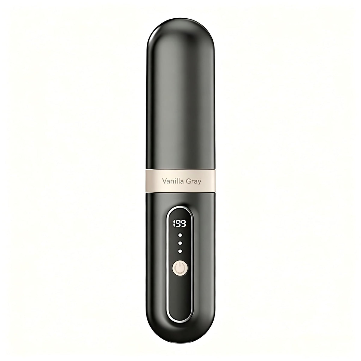 Hair straightener brush — Portable cordless design with negative ions