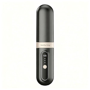 Hair straightener brush — Portable cordless design with negative ions