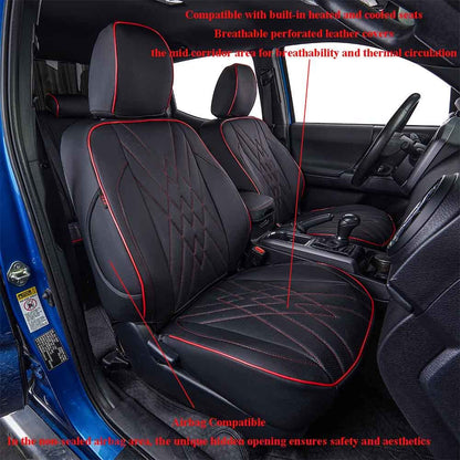 EKR vehicle seat cover — Custom fit for Toyota Tacoma 2016-2023 Double Cab/Access Cab