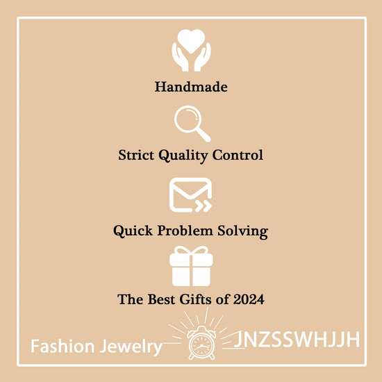 JNZSSWHJJH bracelet — 18K gold plated initial letter charm bracelet