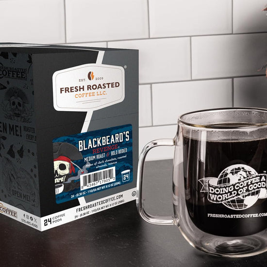 Fresh roasted coffee - Decaf and half-caf K-Cup pods for Keurig brewers
