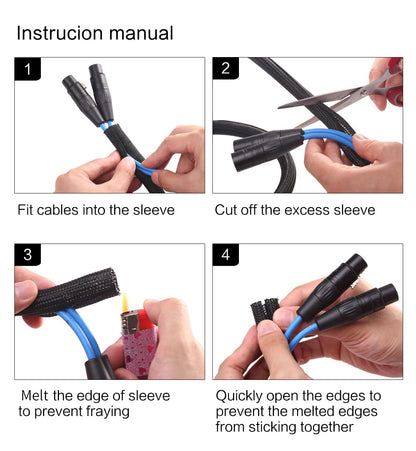 Cord management cover — Alex Tech cord protector for USB and audio video cables