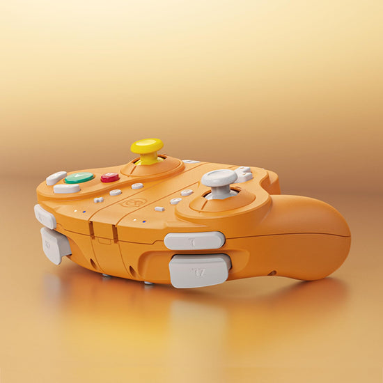 Video game controller — NYXI Wizard Gamecube switch controller in yellow