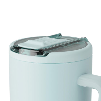 BrüMate Era tumbler — 40oz insulated design with flip down straw and leakproof base