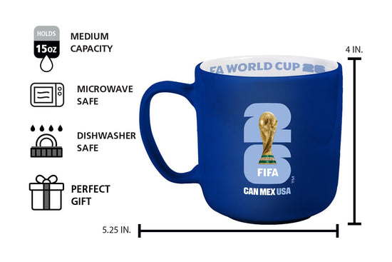 Drinking cup — Durable ceramic mug with iconic stripe design for fans and collectors