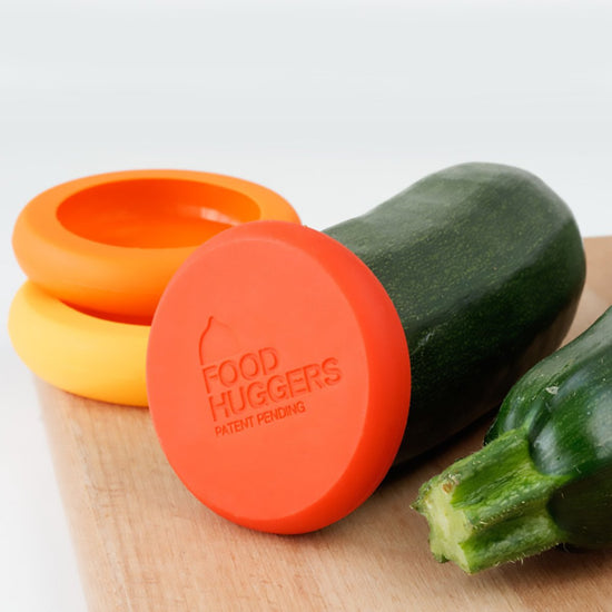 Food storage container — Reusable silicone covers for fruits and vegetables