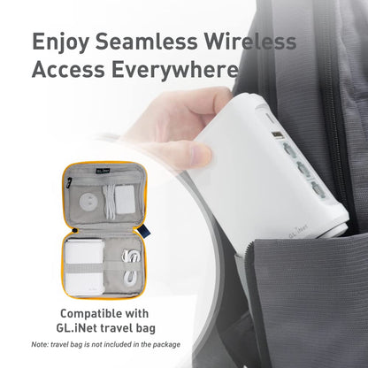 GL.iNet GL-SFT1200 secure travel WiFi router – AC1200 dual band gigabit ethernet