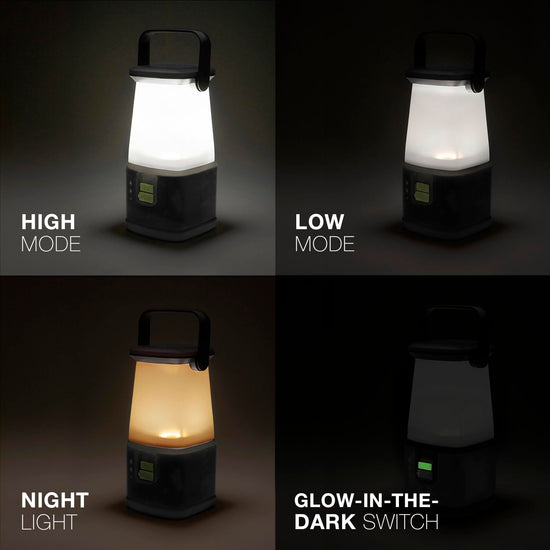 ENERGIZER electric lantern — WeatherReady, IPX4 water resistant and ultra bright battery powered light for camping and emergencies.