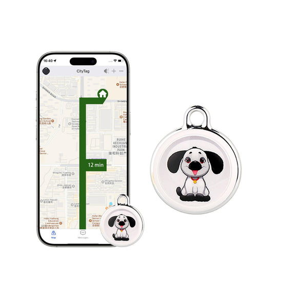 Location tracker — No subscription required, compatible with iOS and Android
