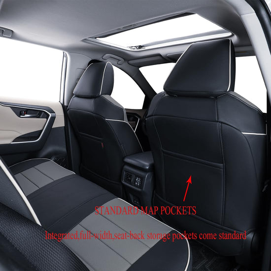 EKR Rav4 seat covers - custom fit leather cover for Toyota Rav4 2019-2025