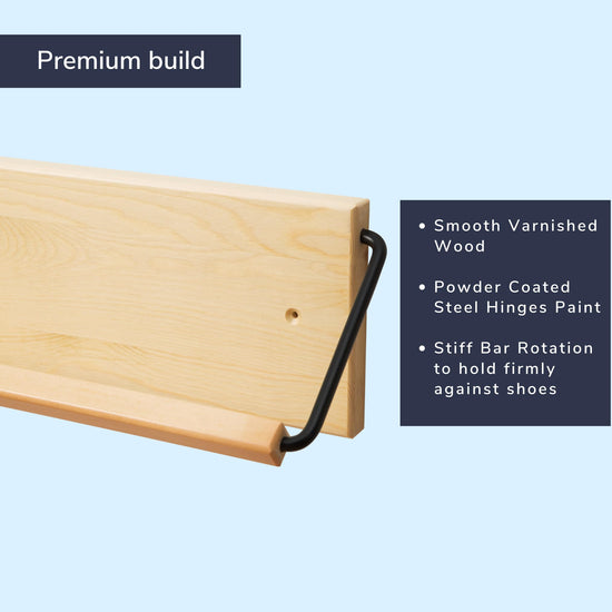 Peachy modern shelf — wall mounted designPeachy modern shelf — wall mounted shoe storage solution