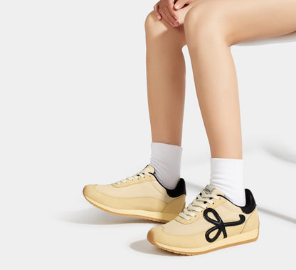 LUCKY STEP women's low top sneakers - trendy and stylish design for comfort and versatility.