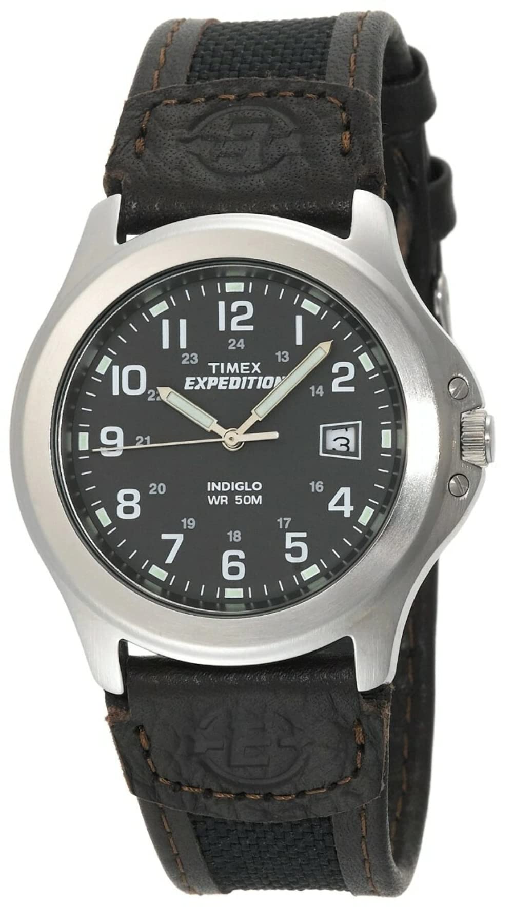 Timex Expedition watch — 40mm size with luminous hands and quick date function