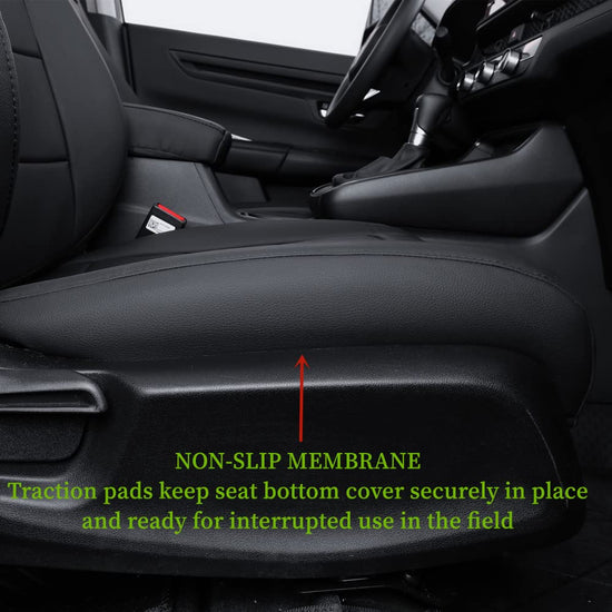 Vehicle seat cover — Custom fit waterproof leatherette for Honda Civic 2016-2021