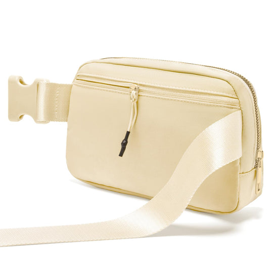 Gitus waist pack — Personalized fanny pack with initial letter patch for girls