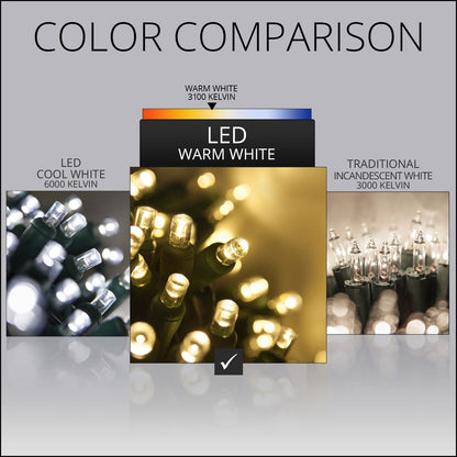 SoftTwinkle string lights — slow twinkling effect for Christmas
