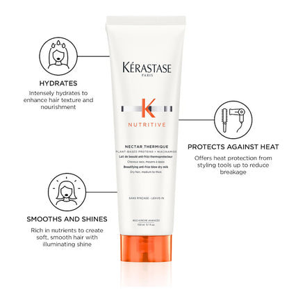Kerastase Nectar Thermique — Heat protecting cream for medium to thick dry hair