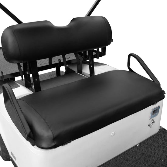 NOKINS leather front golf cart seat cover - waterproof replacement for EZGO TXT/RXV 1994-2013