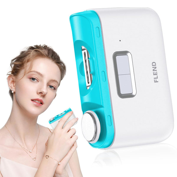 Electric Nail Clipper, 2-in-1 Automatic Nail Clipper, Electric Nail Trimmer 2-Speed 40DB Baby Nail Trimmer with LED Light,for All Ages Baby,Kids,Adults,Seniors,Manicure Set,Baby Nail Kit Portabl