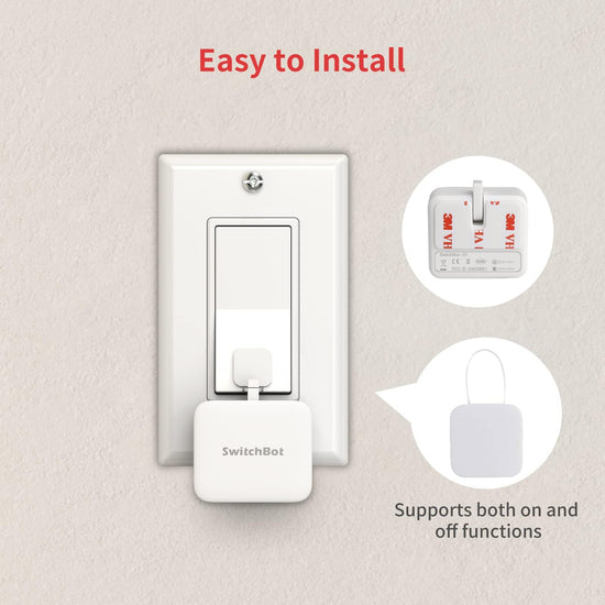 Switchbot electronic switch - Smart button pusher with app control and no wiring