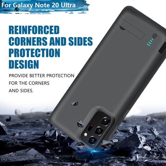 Sitong battery case – 5000mAh rechargeable extended battery for Galaxy Note 20 Ultra 5G