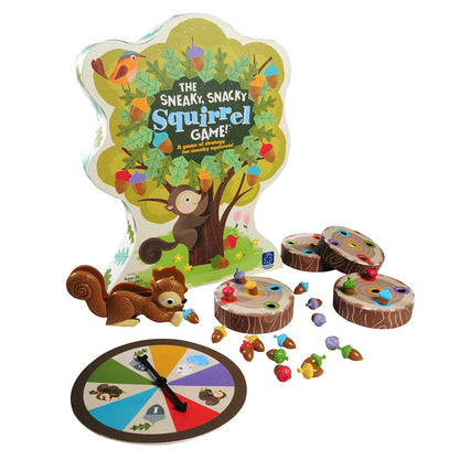 Educational Insights Sneaky, Snacky Squirrel Game — fun and engaging tabletop game for toddlers 3+