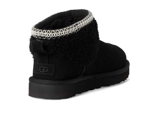 UGG womens ultra mini curly boot