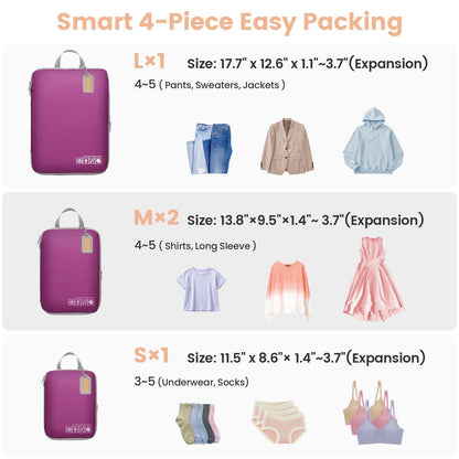 Cambond storage bag — lightweight compression cubes for travel organization