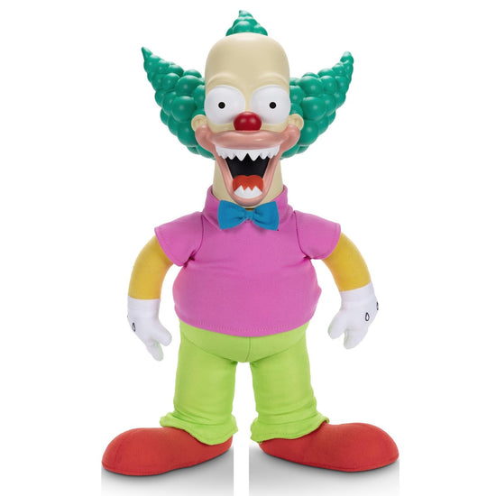 Toy figure — 16-inch talking Krusty doll from The Simpsons Treehouse of Horror III episode