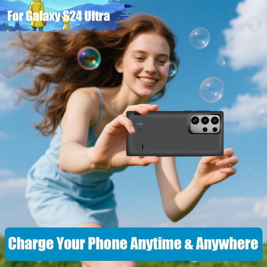 Sitong battery case for Samsung Galaxy S24 Ultra - 5000mAh extended charging case