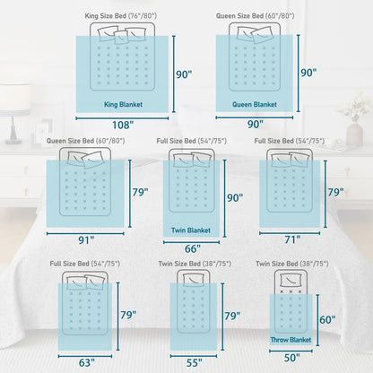 Kawahome summer sweatshirt blanket — lightweight breathable option for hot sleepers