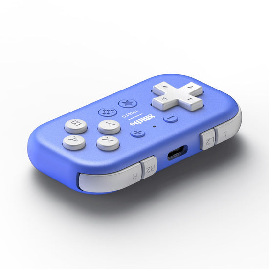 8BitDo gamepad — micro Bluetooth connectivity
