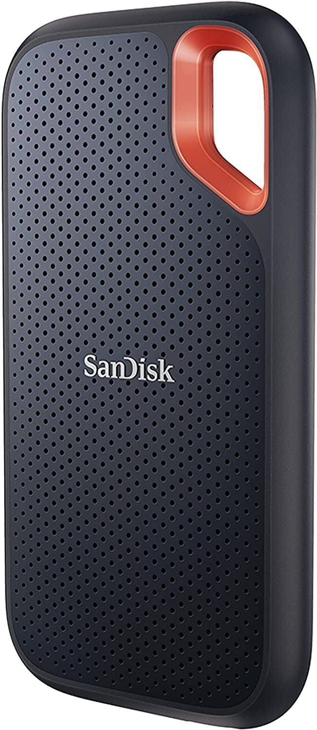 Computer drive or storage — Sandisk 2TB extreme portable SSD with USB-C connection