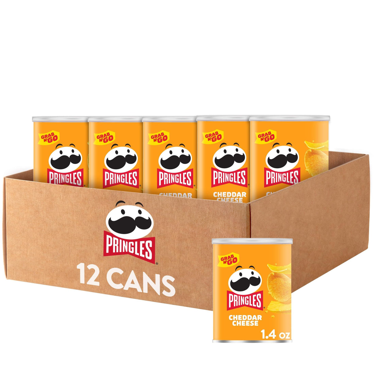 SNACK_CHIP_AND_CRISP — Pringles cheddar cheese potato crisps