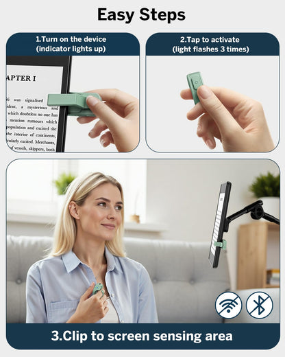 DATAFY remote control ring page turner for Kindle Paperwhite and Kobo eReaders