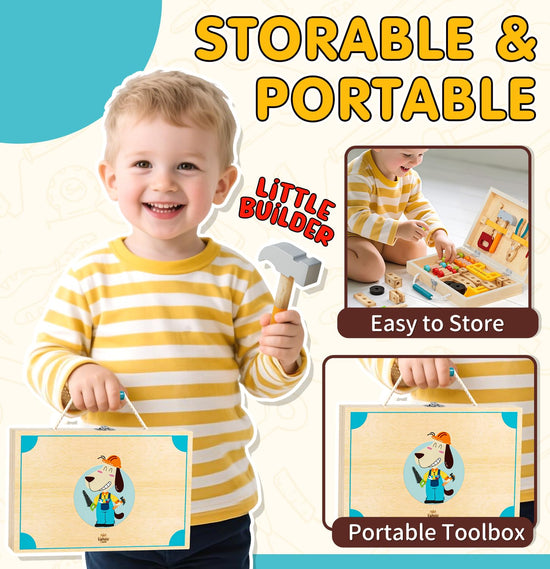 Lehoo Castle kids tool set — Imaginative play for little builders