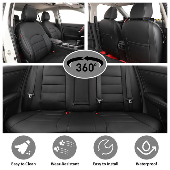 EKR Sentra seat covers — leather waterproof full set for Nissan Sentra 2020-2025