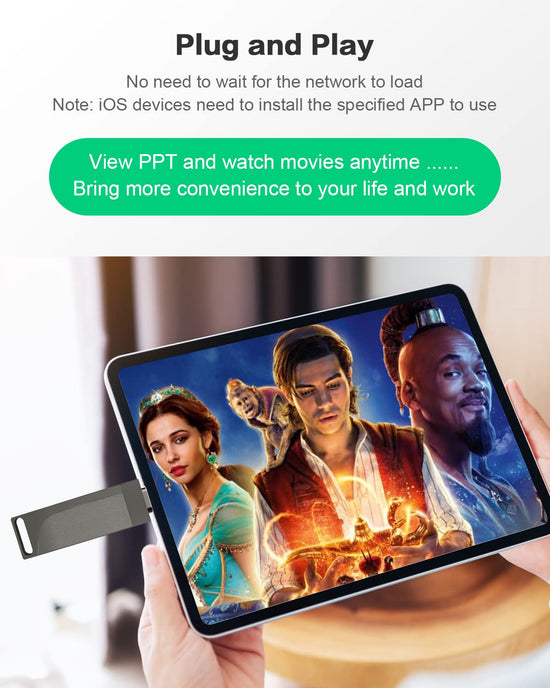 512GB Photo Stick for Smartphones, 4in1 Functionality, Directly Transfer Photos to USB Drive, Supports Storage of Photos/Videos/Various Files