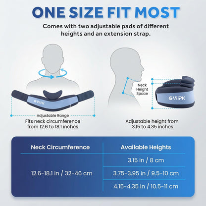 Ice silk neck brace — soft and breathable cervical collar for pain relief and support