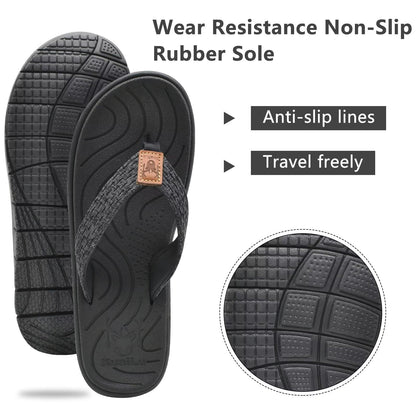 KuaiLu sandals with arch support for yoga mat and beach walking