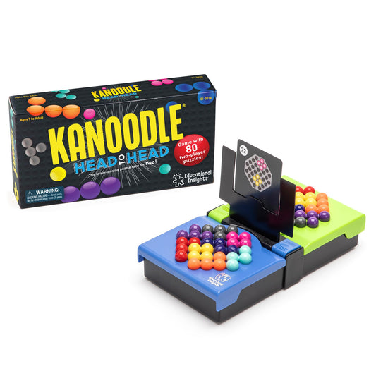 Educational Insights Kanoodle head-to-head — 3D puzzles for two players.