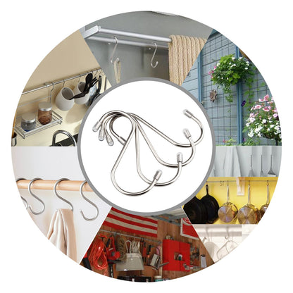 Storage hook — Evob 20 pack stainless steel S shaped hangers for various uses