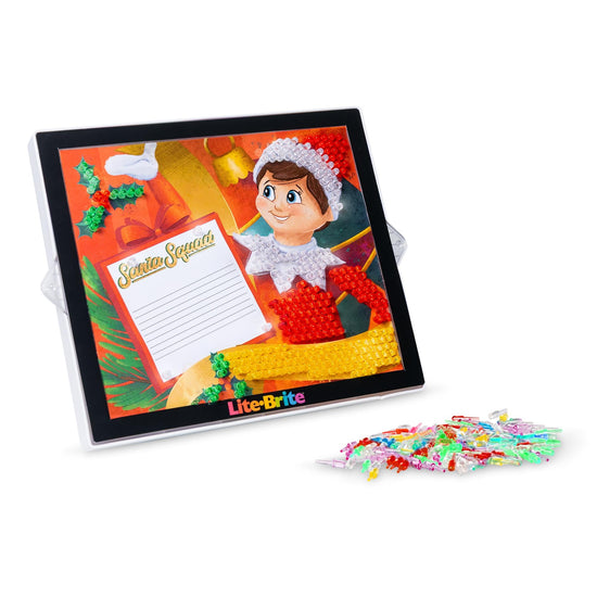 Electronic learning toy — Colorful light design by Lite-Brite