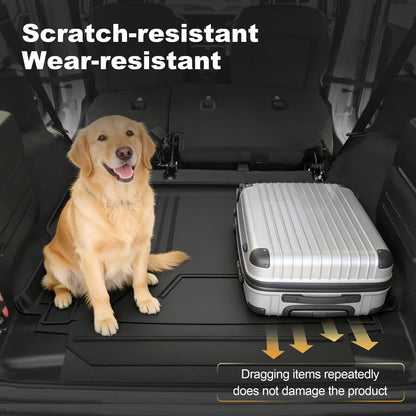 Upgraded vehicle mat — All weather cargo liner for 2018-2026 Jeep Wrangler JL 4X4 without OEM subwoofer
