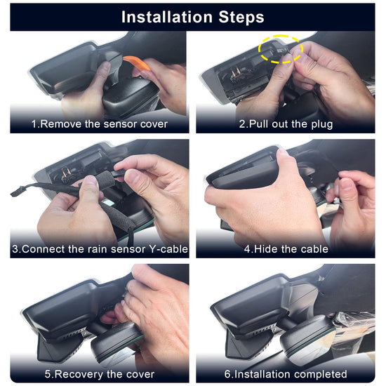 Mangoal onboard camera — 4K front and 1080p rear for Ford Mustang Gen7 2024-2026