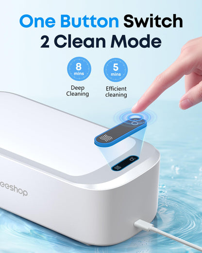 Lab supply — Ultrasonic jewelry cleaner with degas function and 30W power